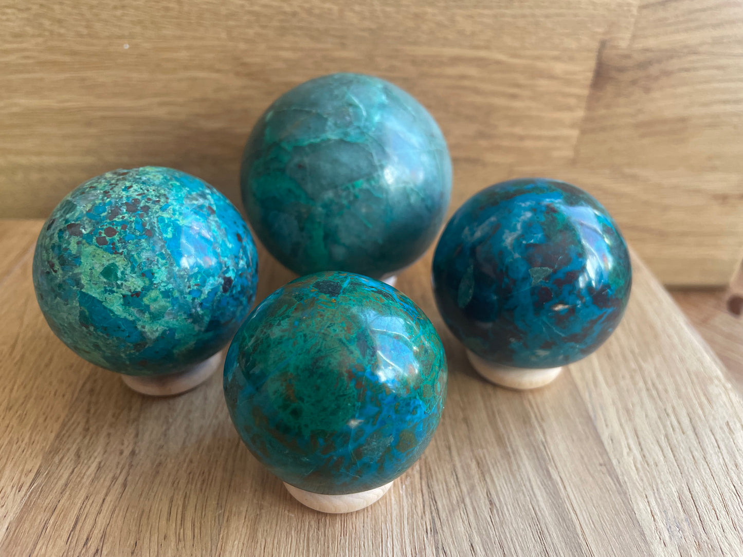 Chrysocolla sphere