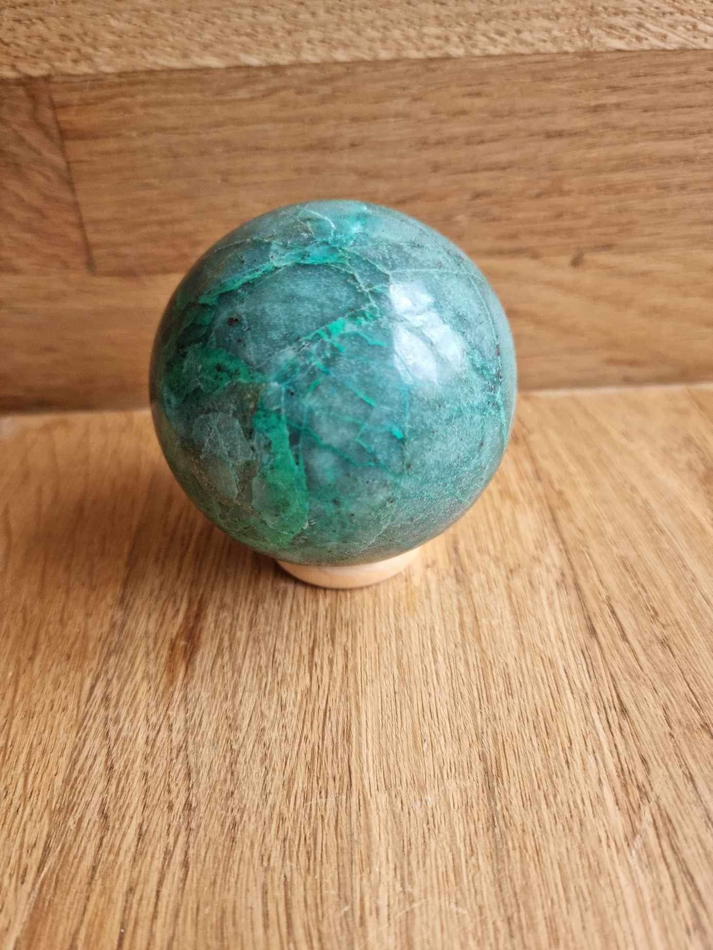 Chrysocolla sphere