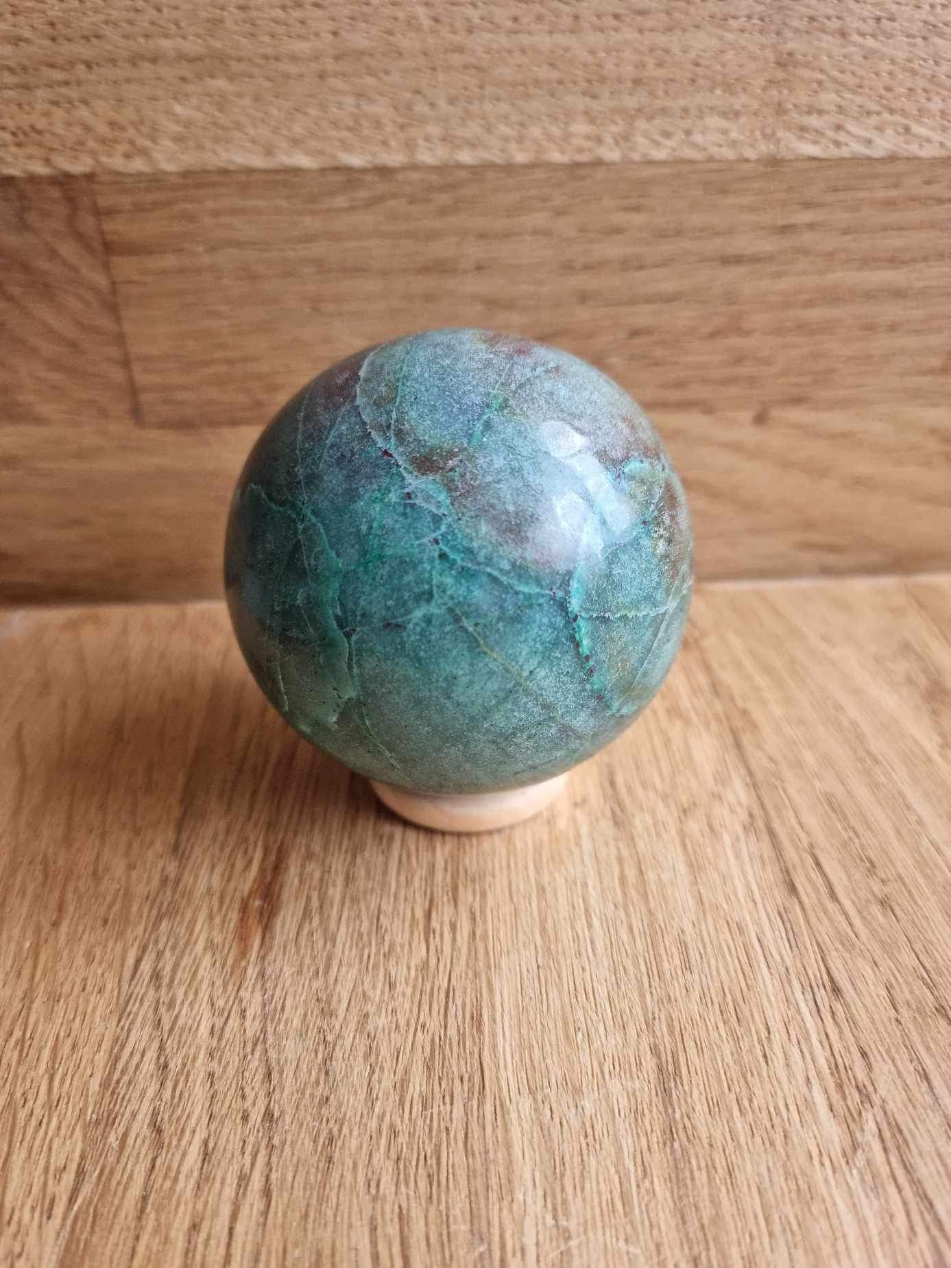 Chrysocolla sphere