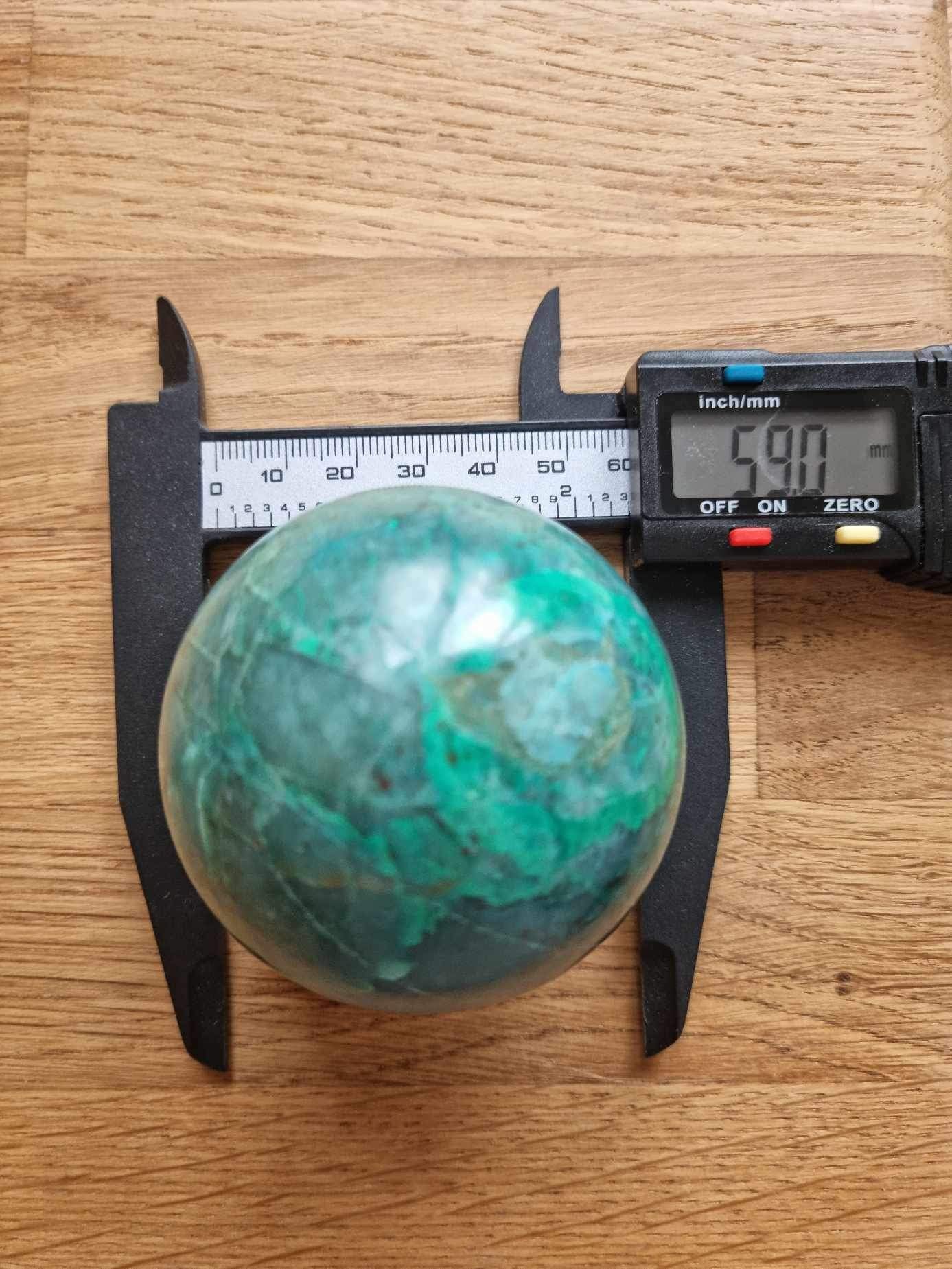 Chrysocolla sphere