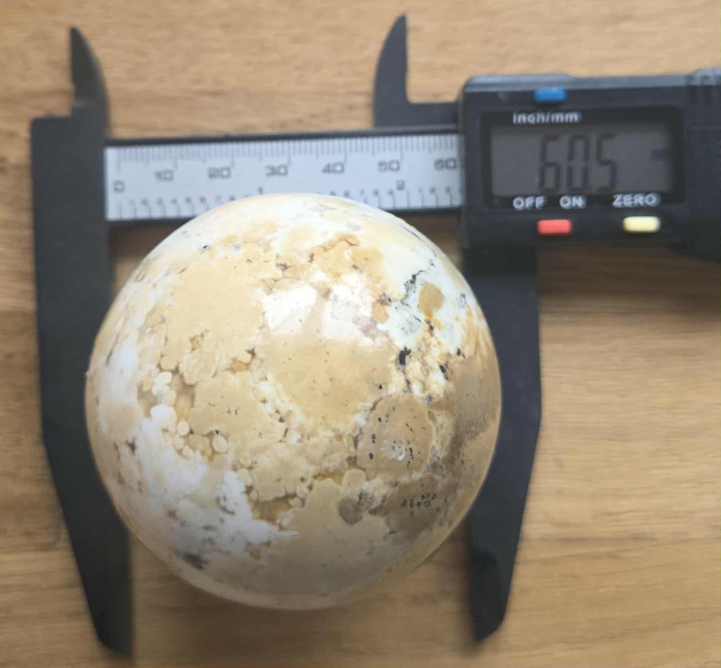 Cobra Jasper sphere, 6cm