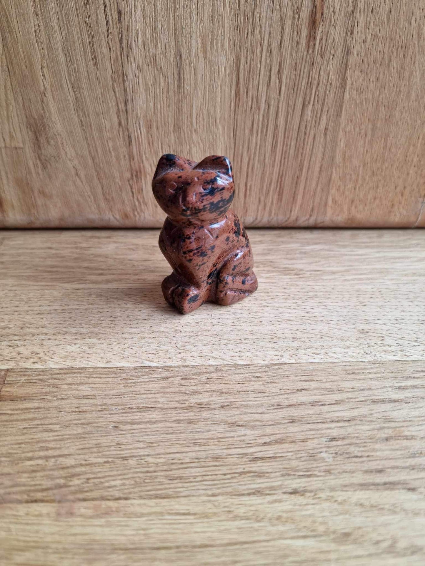 Gemstone cat, 5cm high