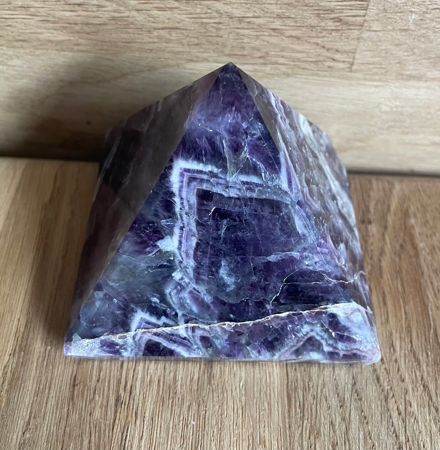 Amethyst 7cm pyramid