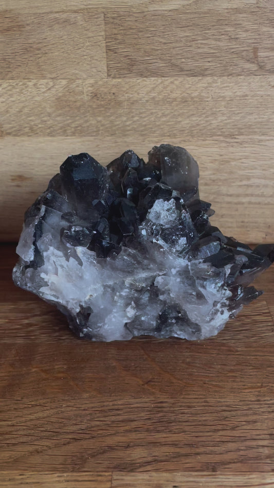 Smoky quartz cluster, 1.1637kg