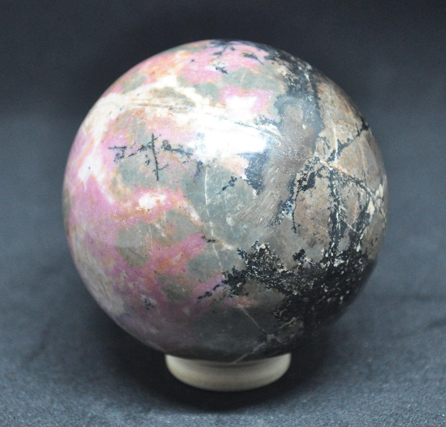 Rhodonite sphere - was £90, now £75