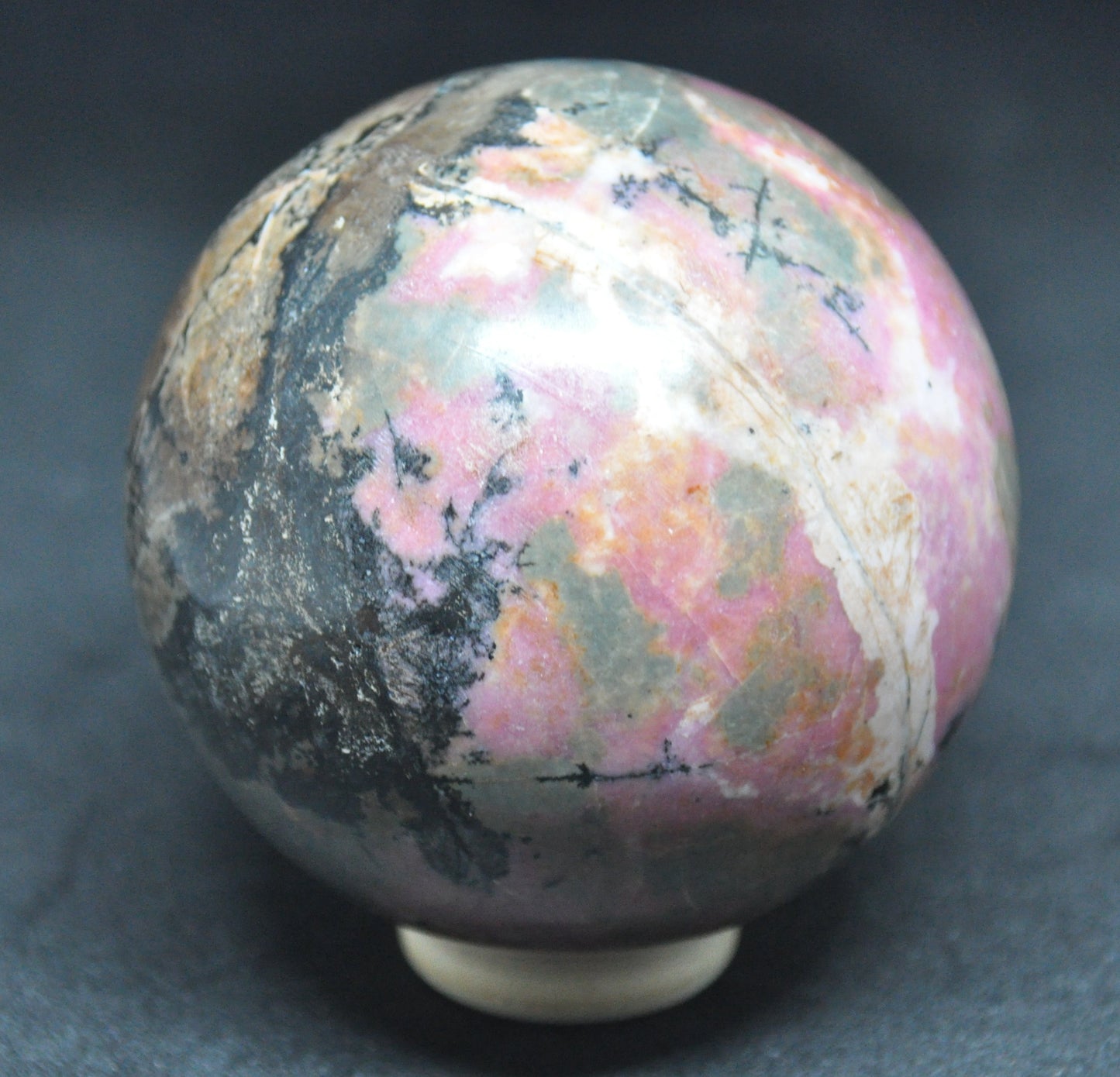 Rhodonite sphere - was £90, now £75