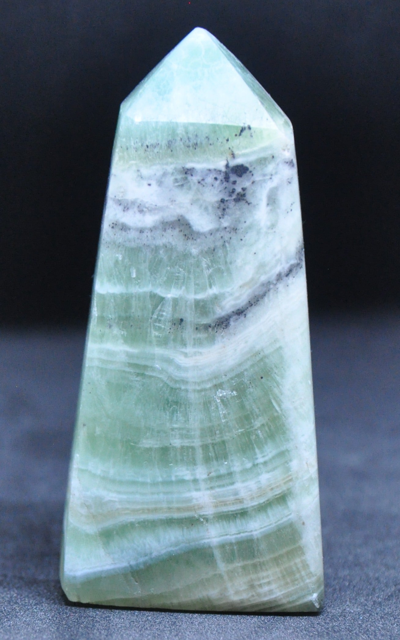 Kiwi calcite points - were £30 to £38, now £24 to £33