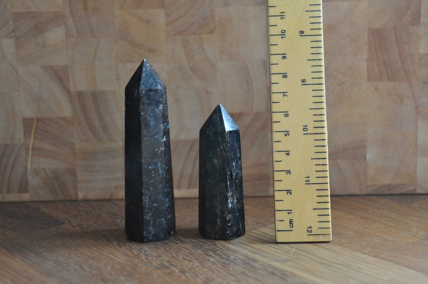 Astrophyllite point - were £27 and £22.20, now £22 and £18