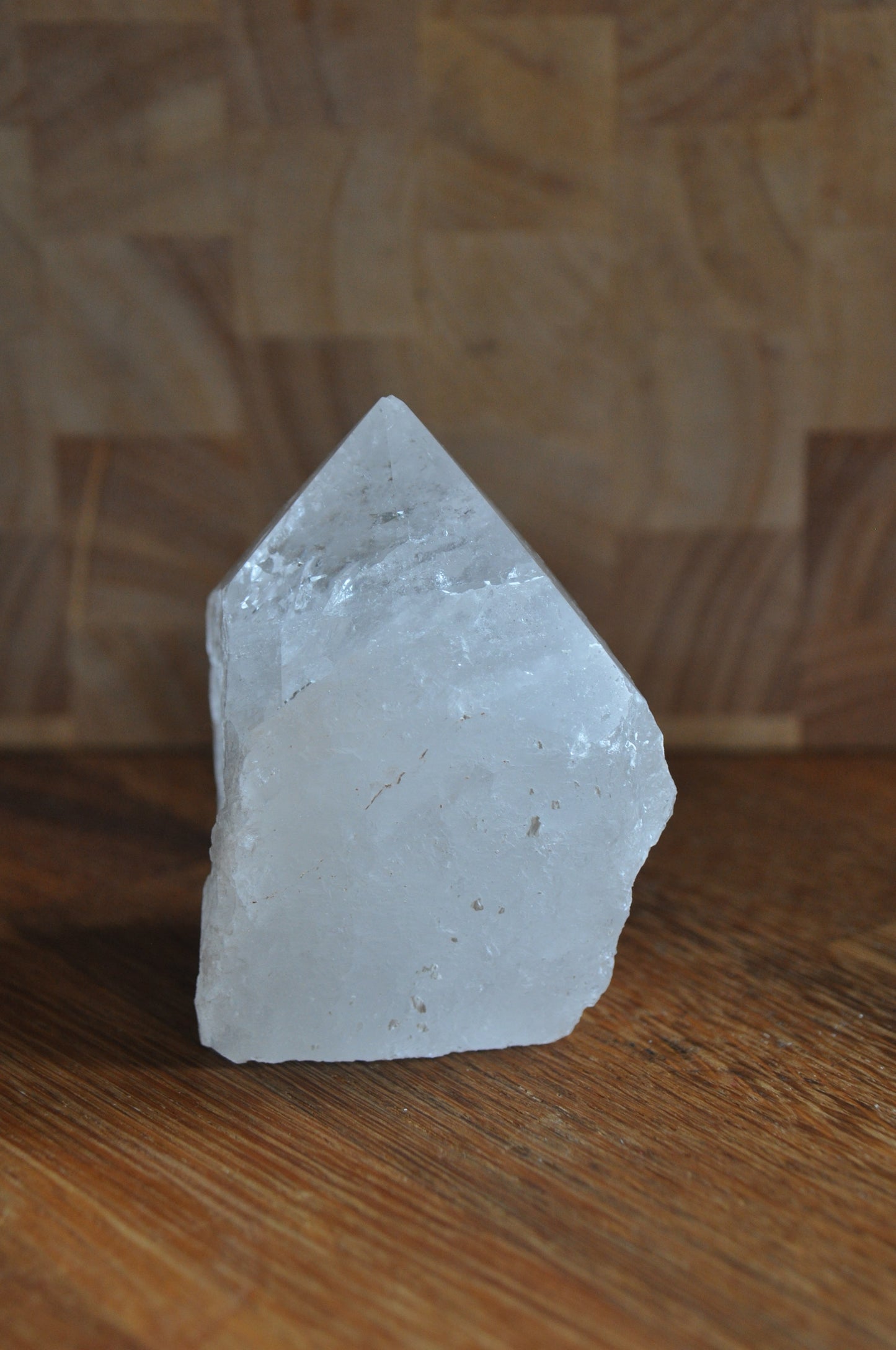 Clear quartz generator point