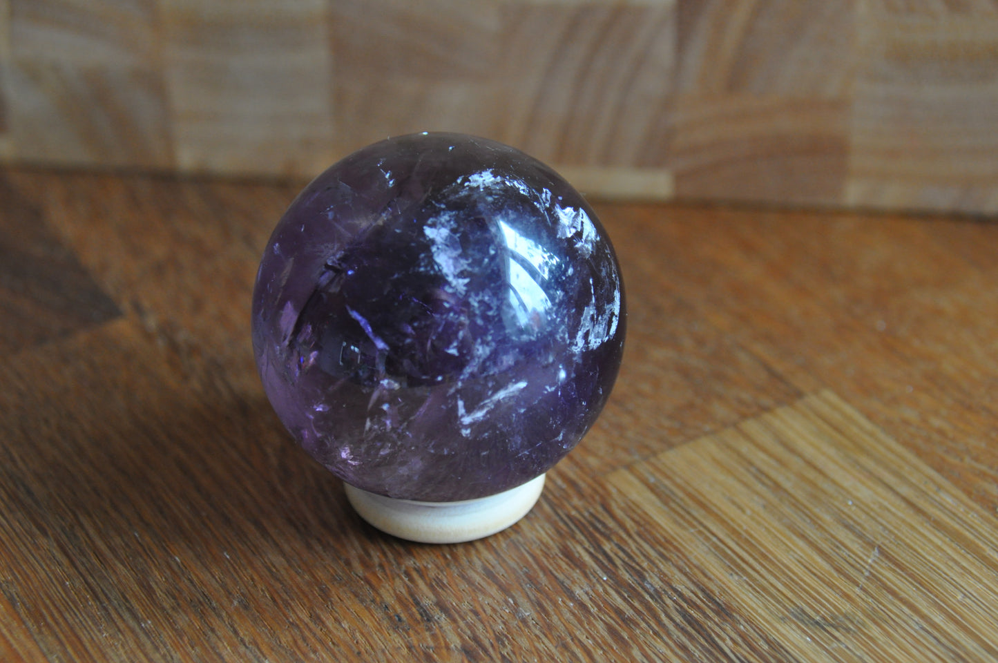 Amethyst sphere