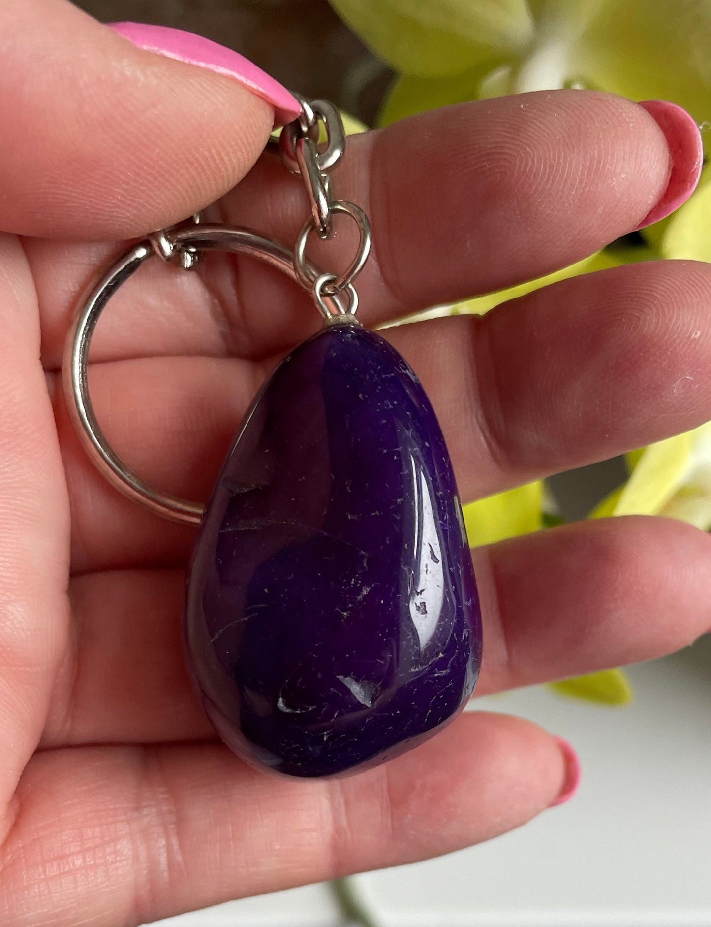 Gemstone keyrings