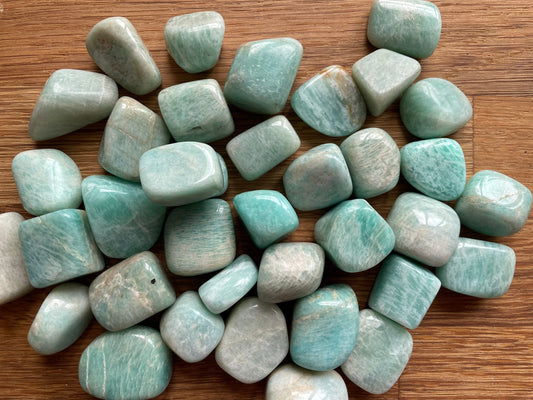 Amazonite tumble stone