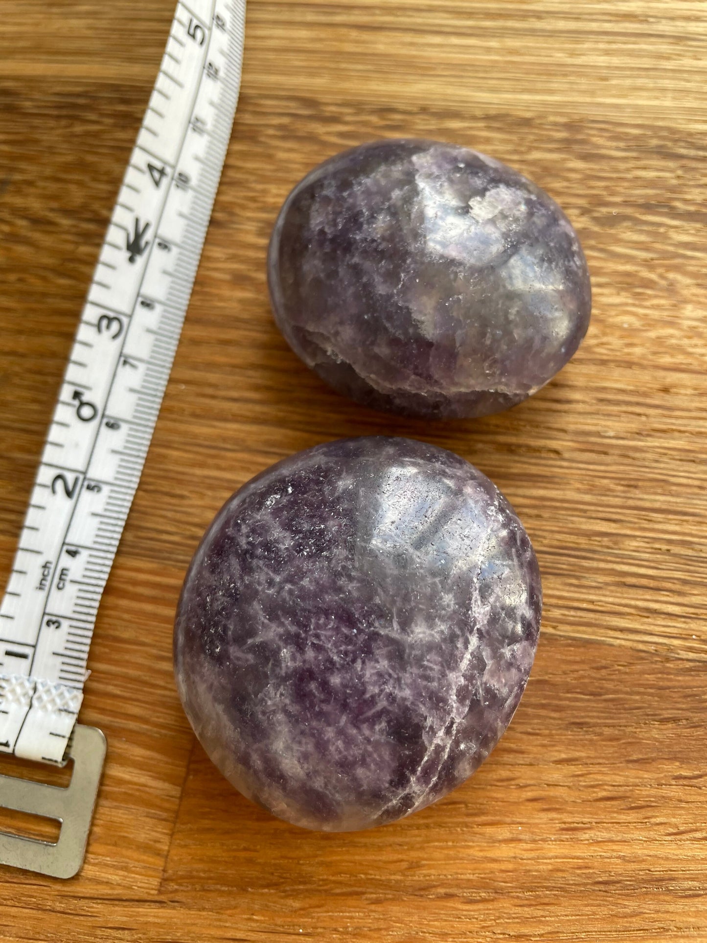 Lepidolite pebble