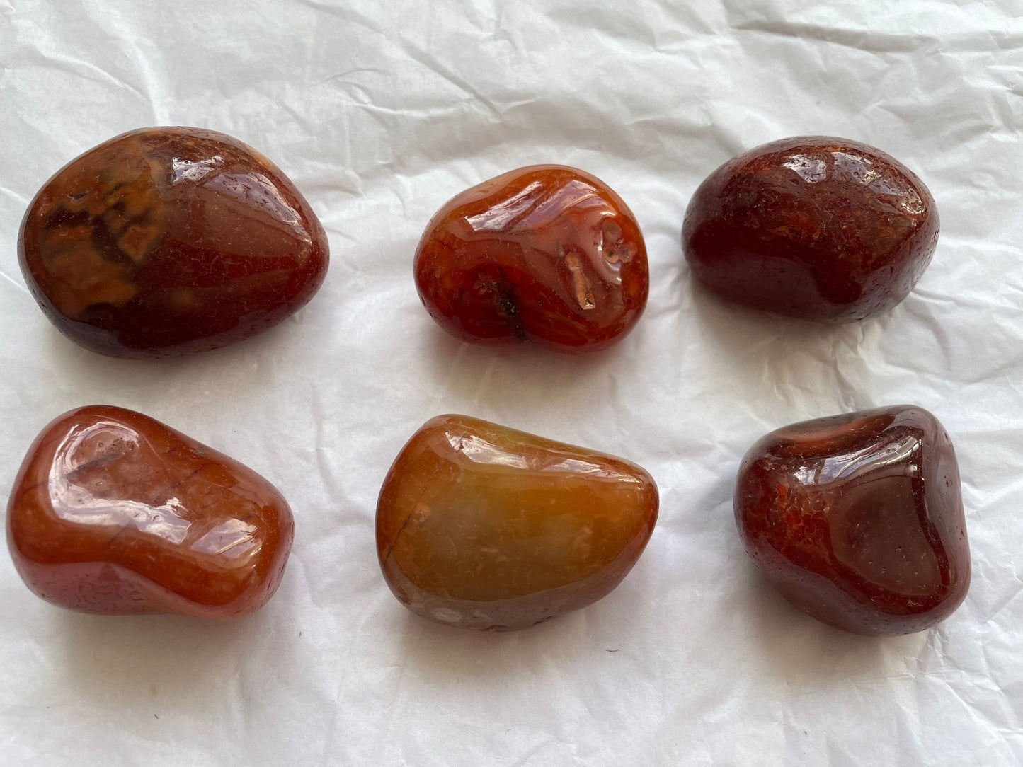 Large carnelian pebble