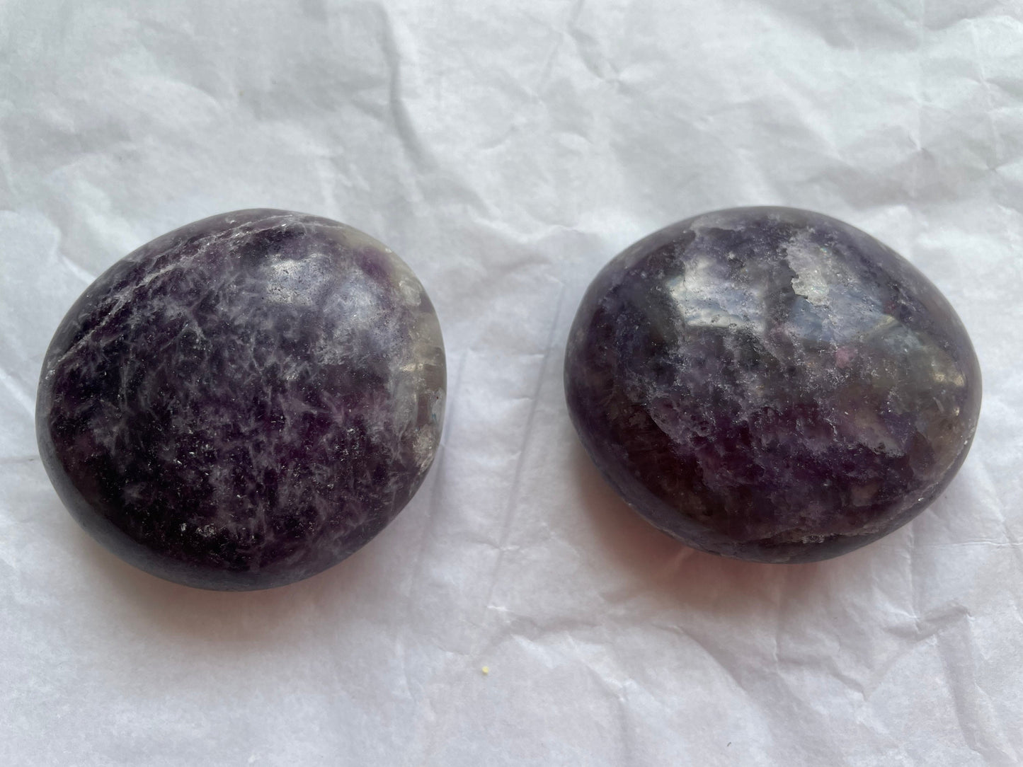 Lepidolite pebble