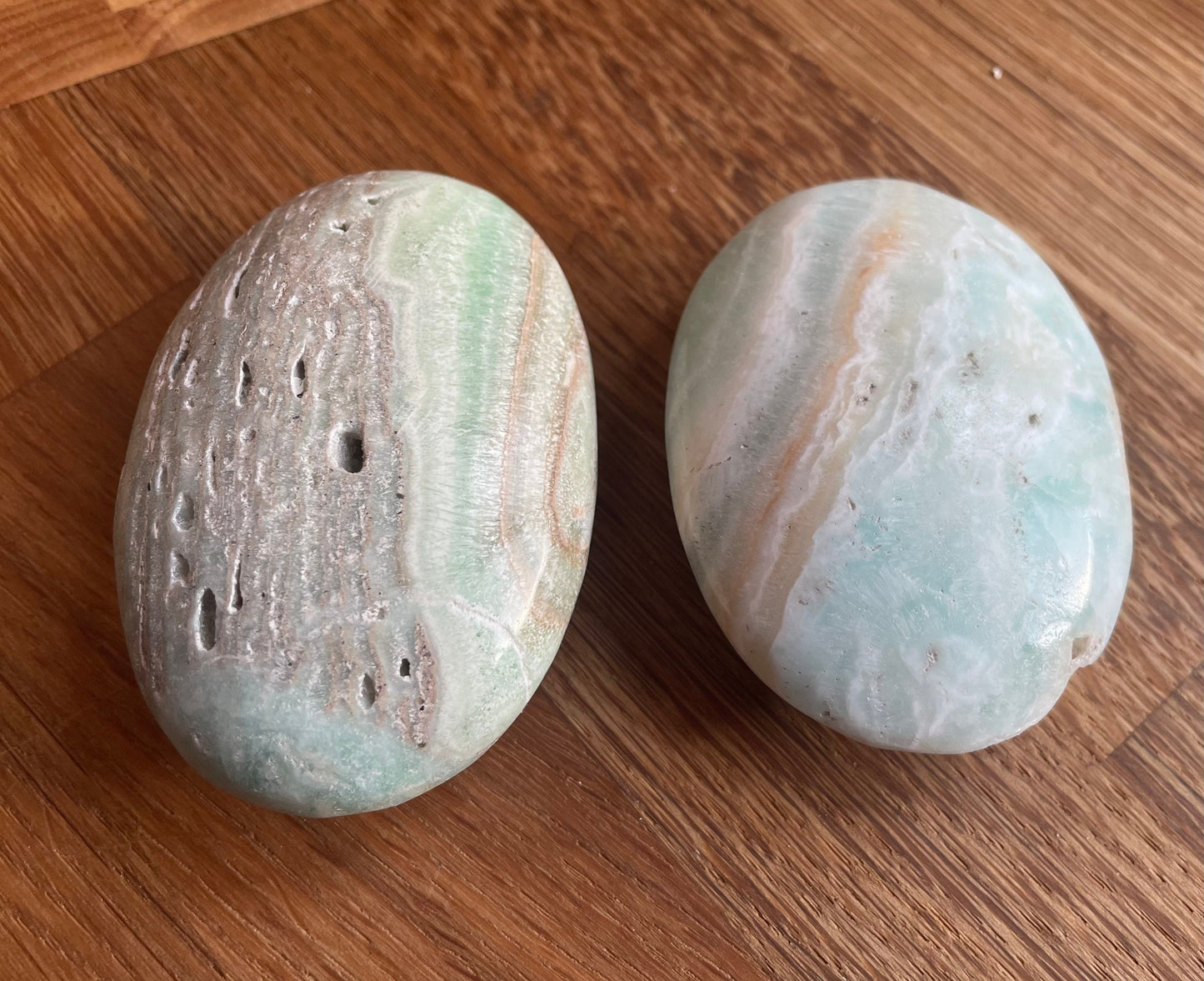 Caribbean calcite palm stones - were £17.50, now £14