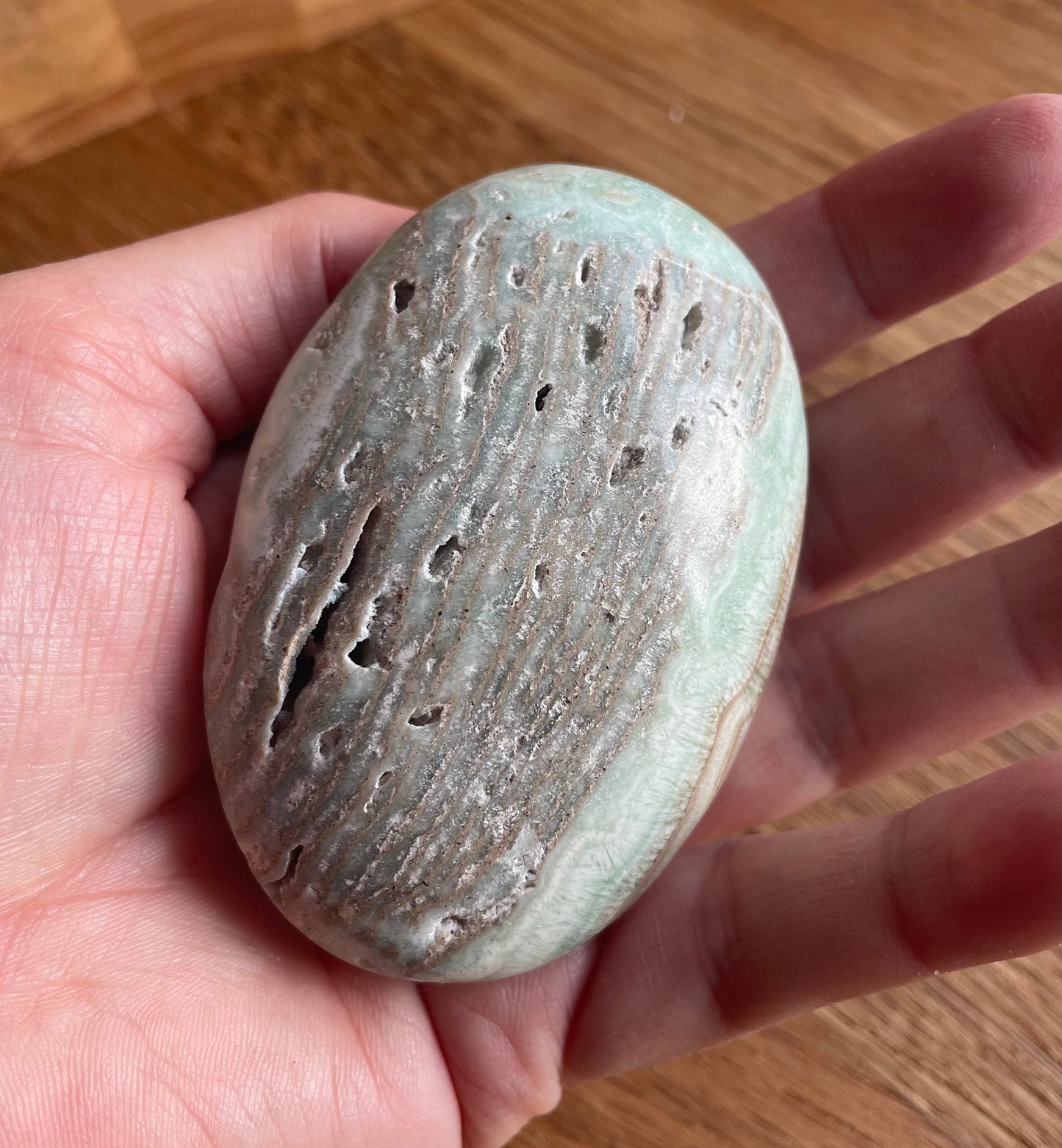 Caribbean calcite palm stones - were £17.50, now £14