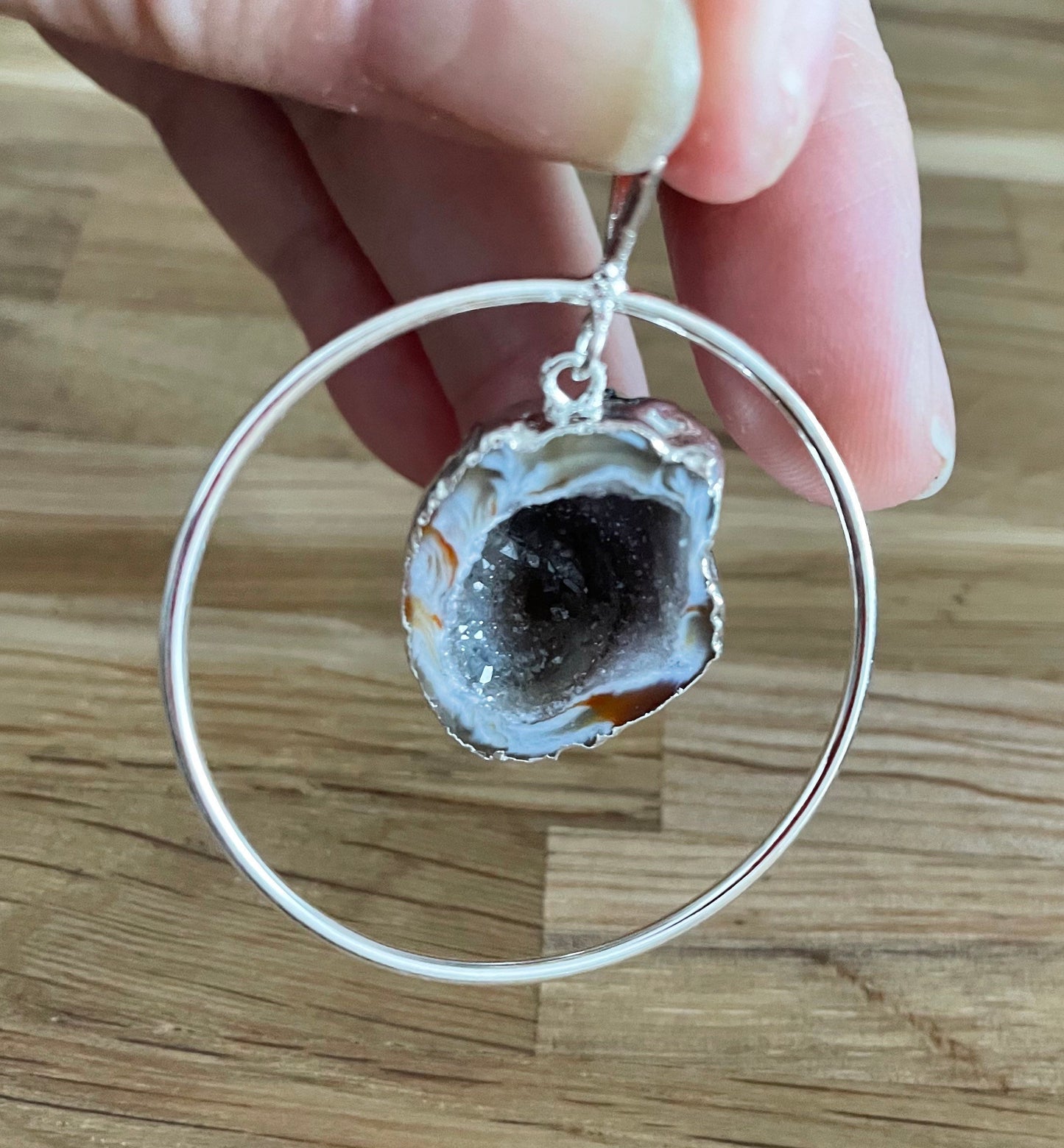 Geode pendant