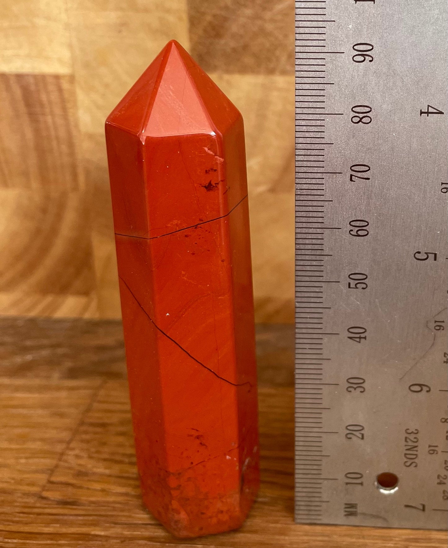 Red jasper point