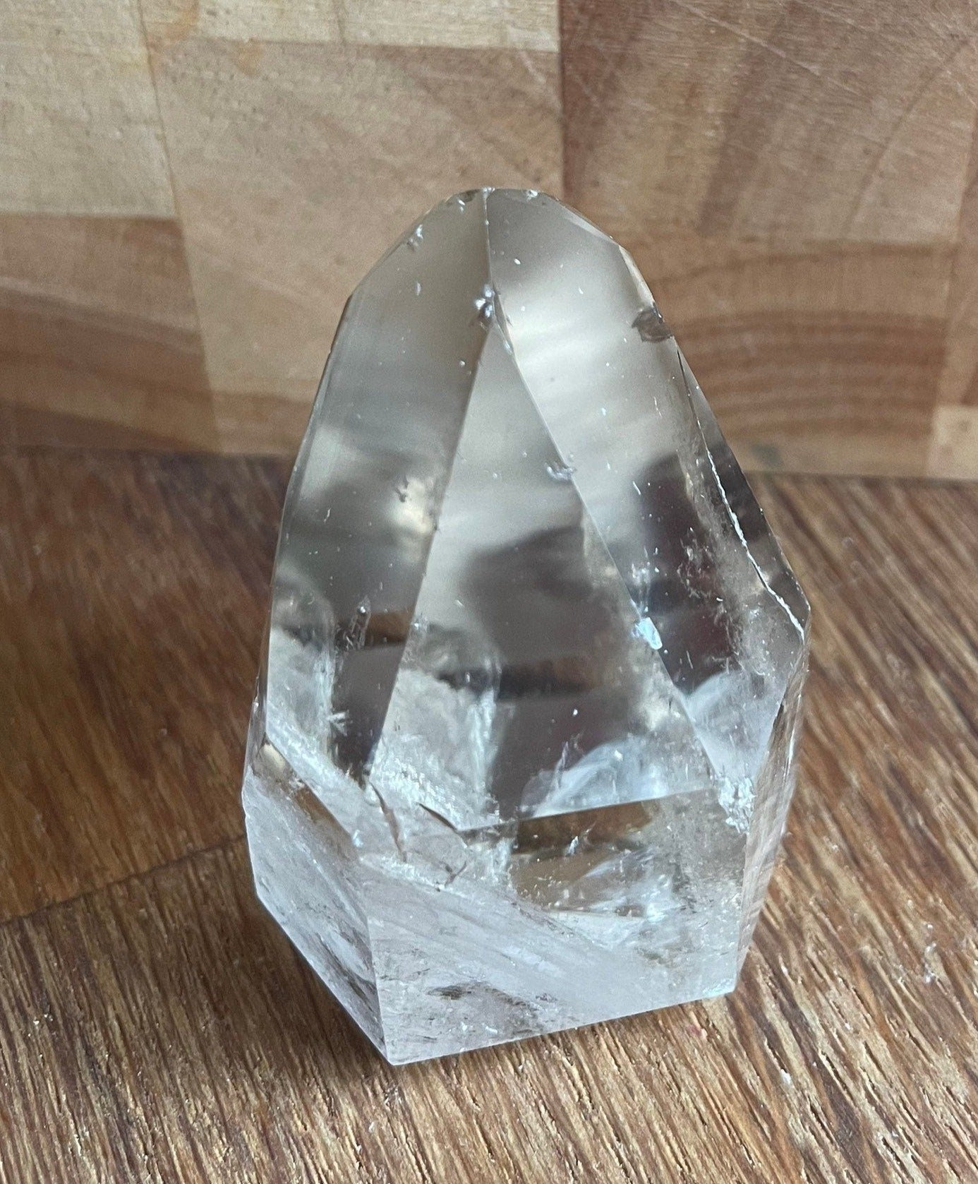 Natural citrine point