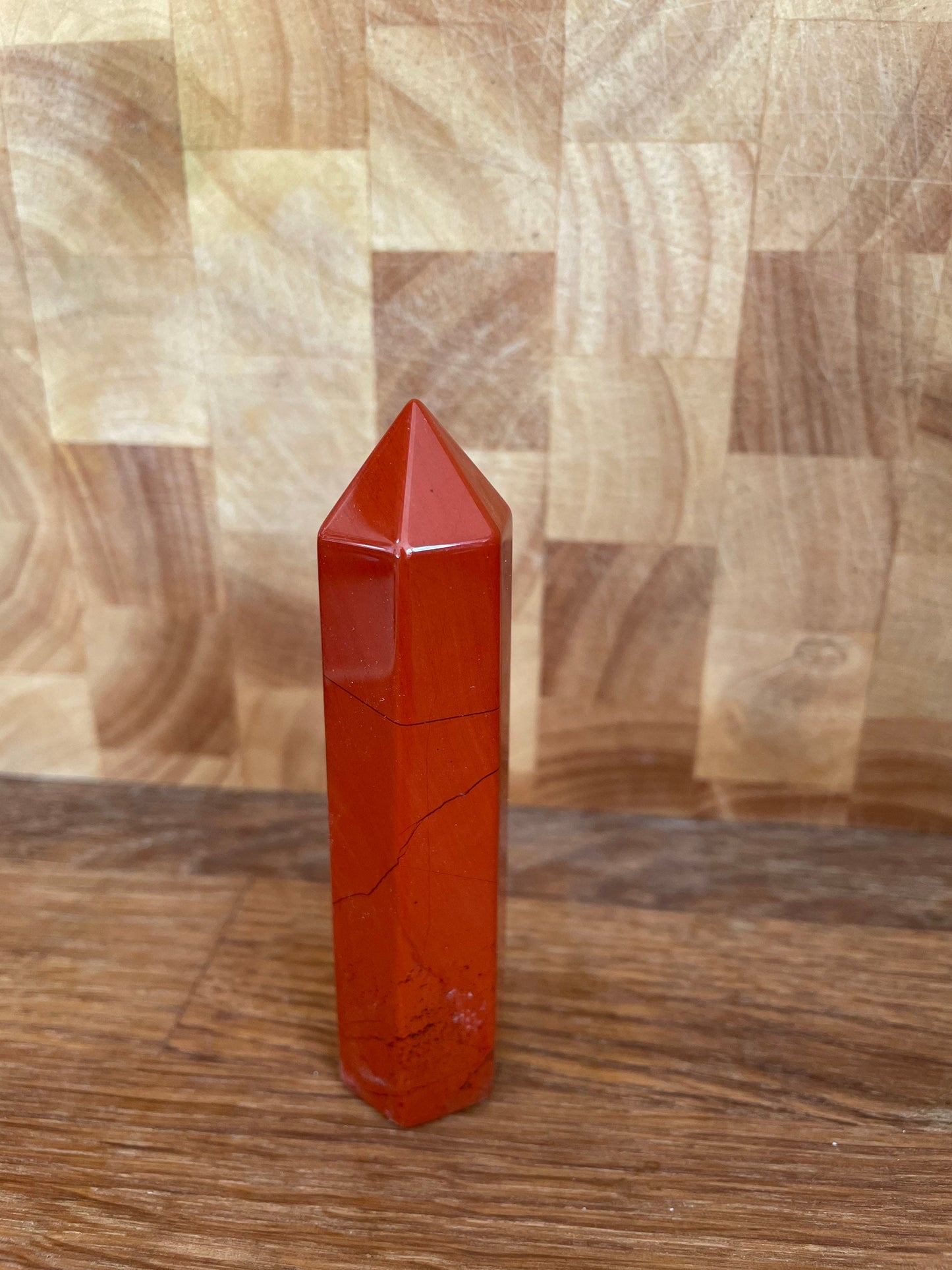 Red jasper point