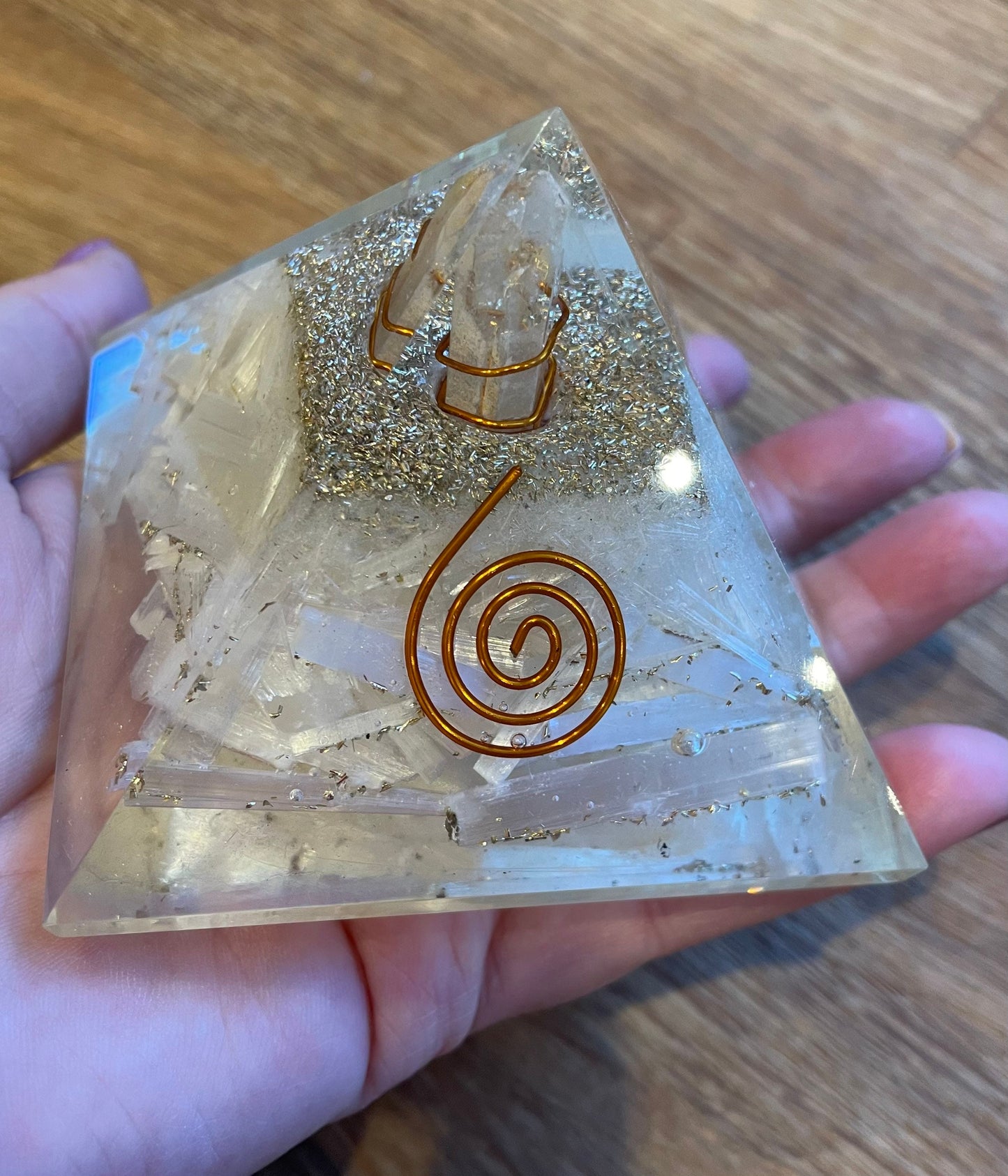 Orgonite pyramid