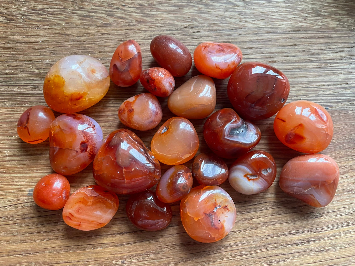 Carnelian tumble