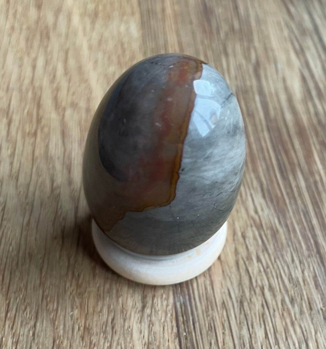 Polychrome jasper egg - was £15.60, now £11