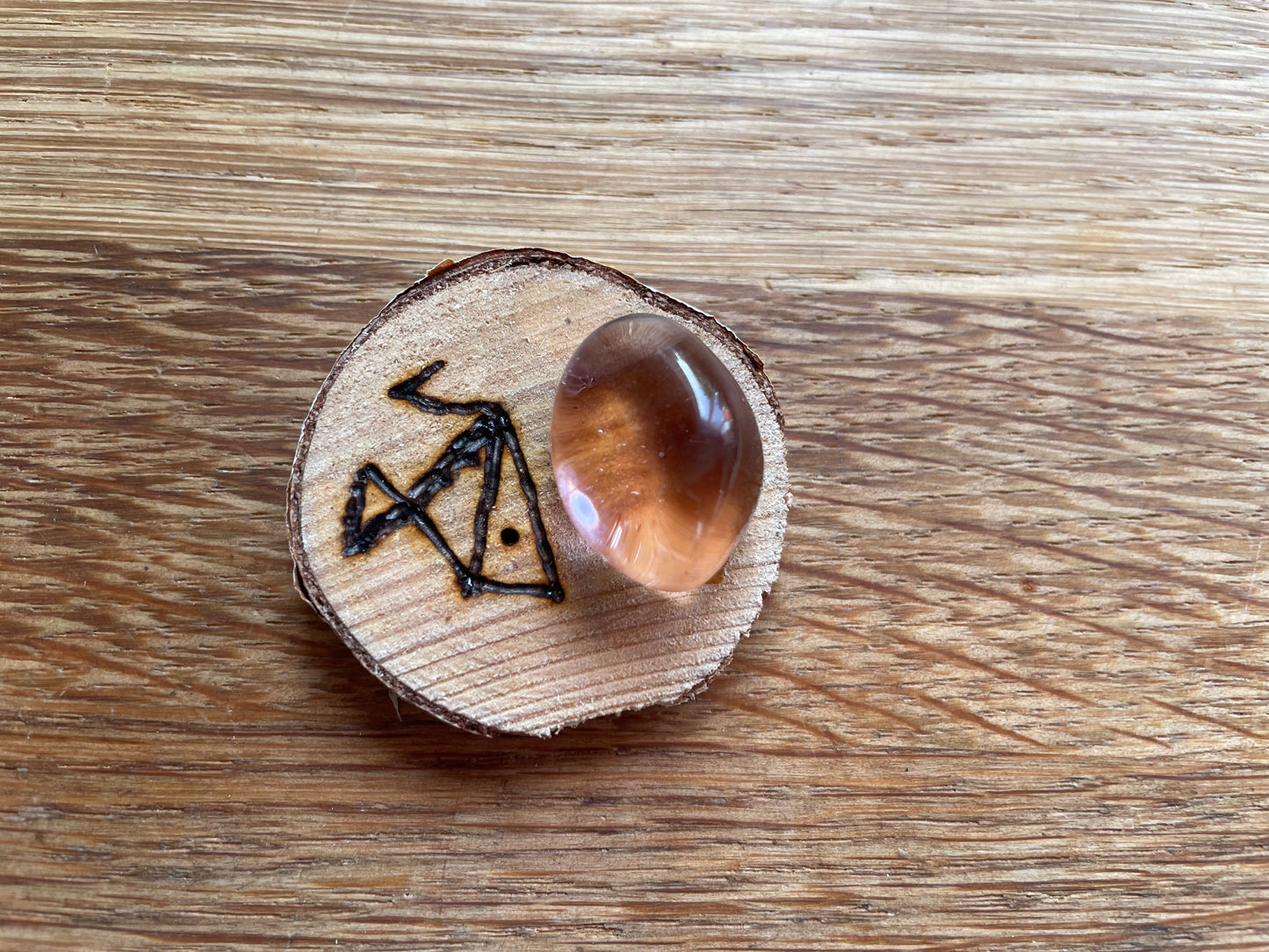 Sigil and crystal talisman