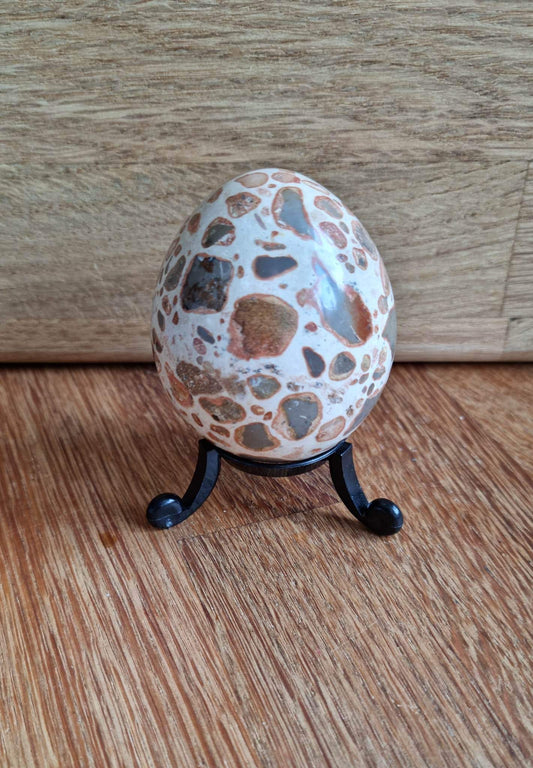 Peruvian pudding stone egg