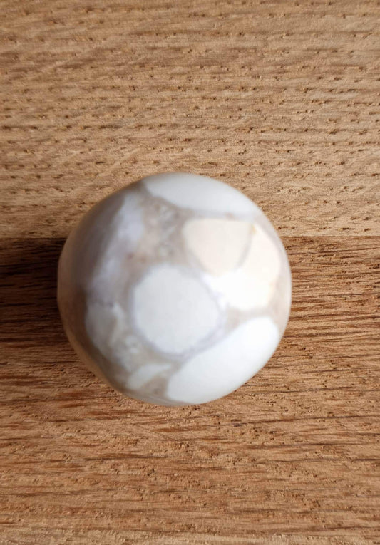 Spotted agate sphere, 2.78cm - was £17.5, now £13