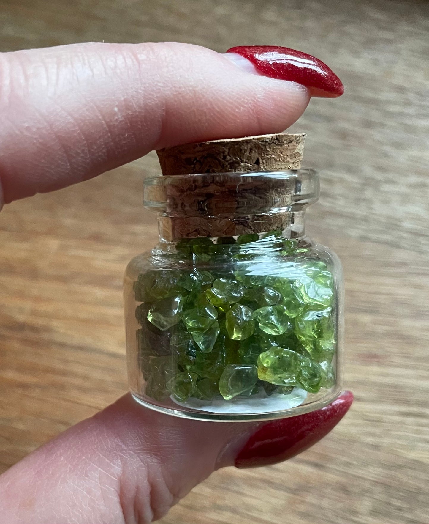 Gem chip jar