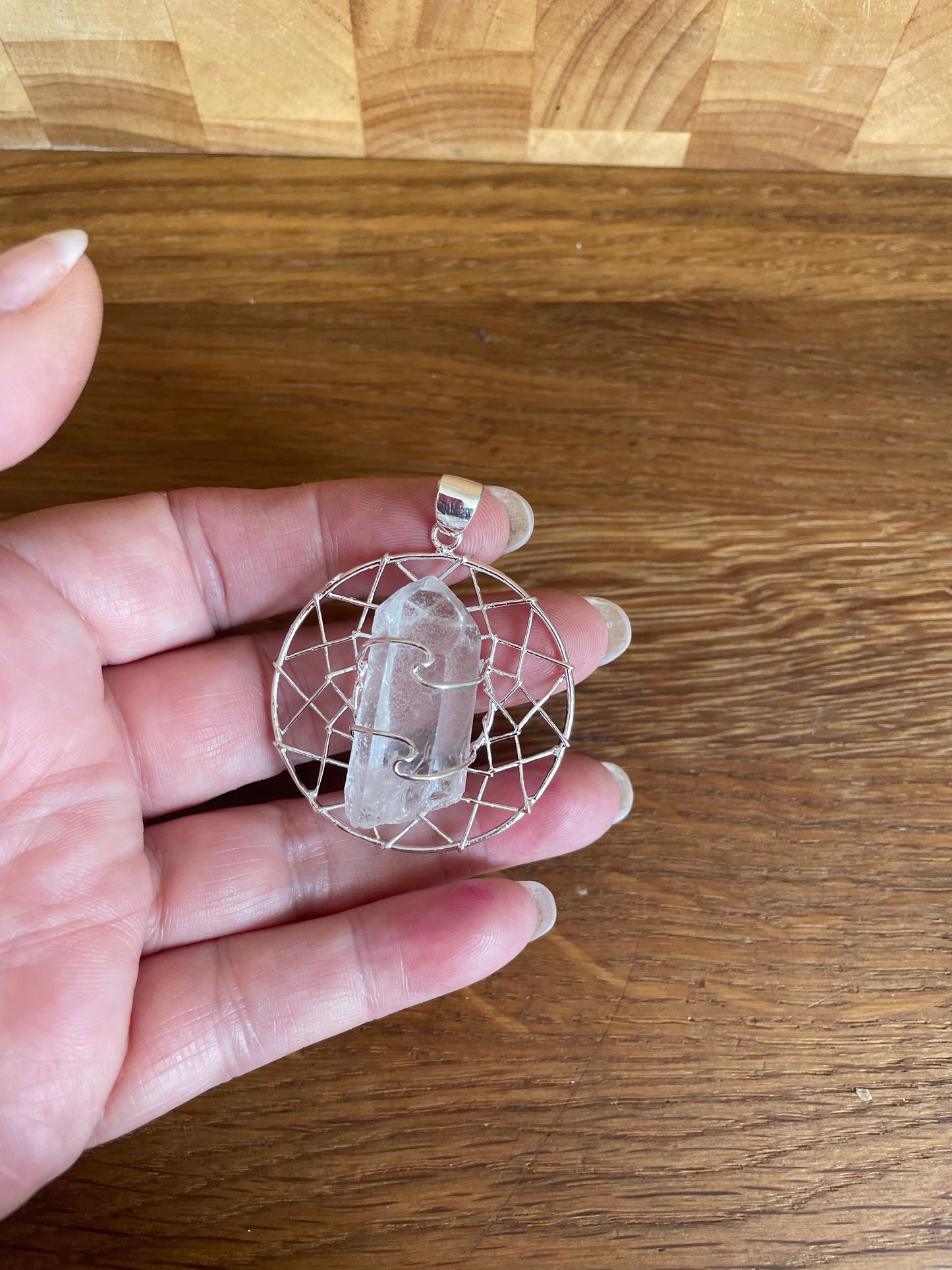 Dream catcher pendant