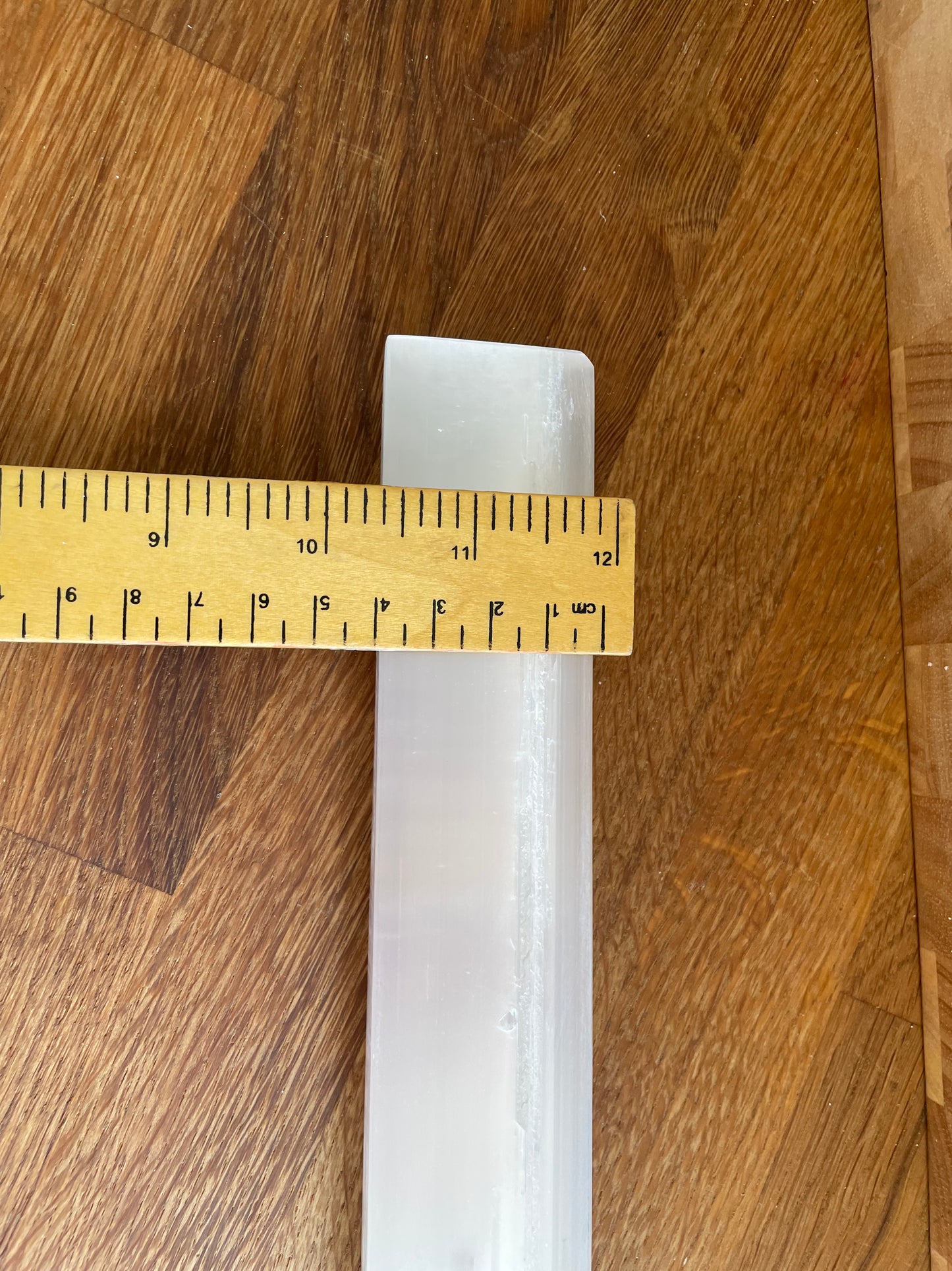 Selenite ruler