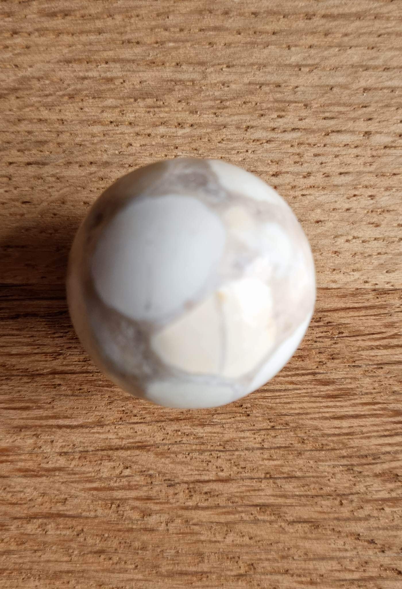 Spotted agate sphere, 2.78cm - was £17.5, now £13