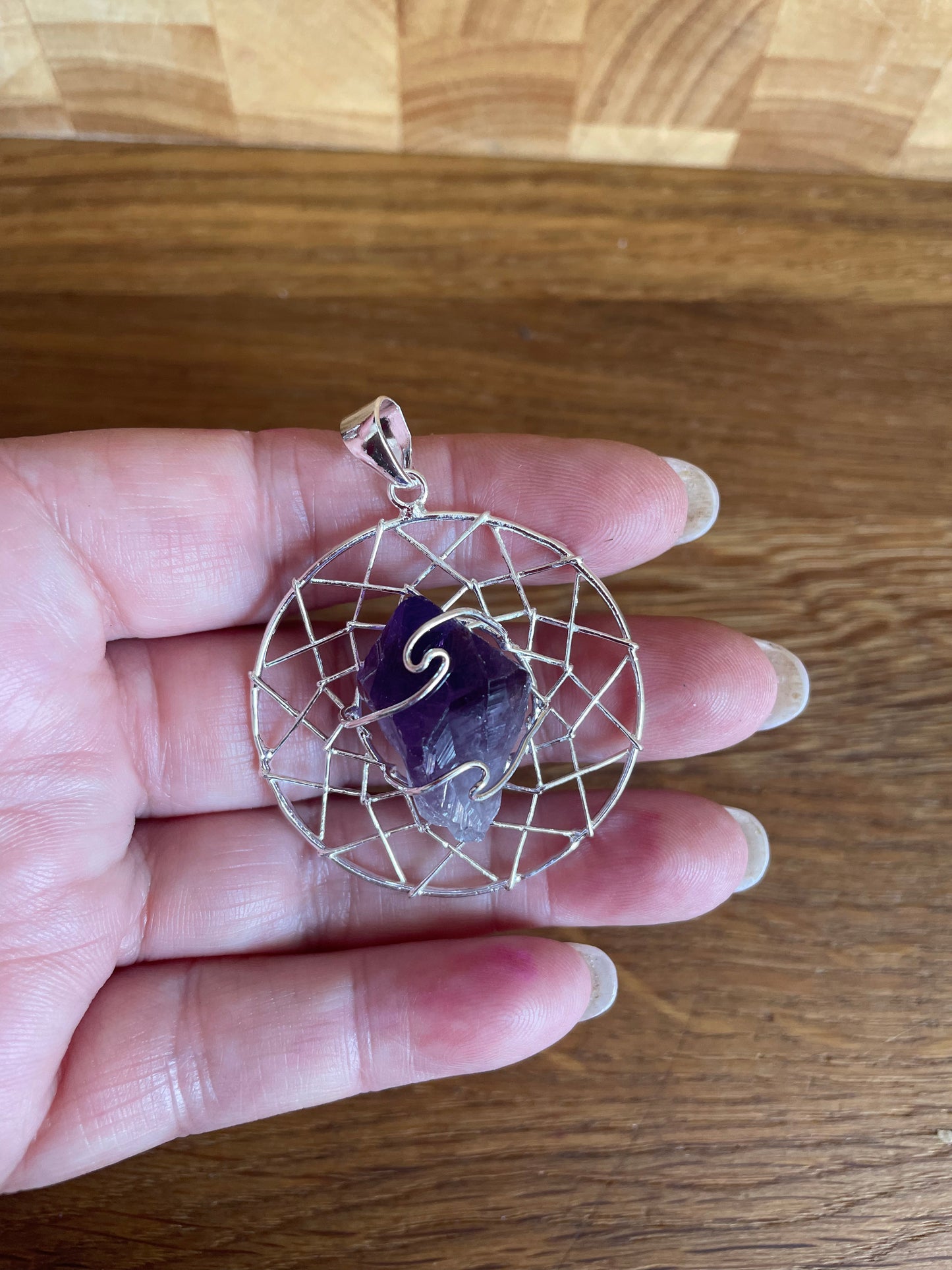 Dream catcher pendant