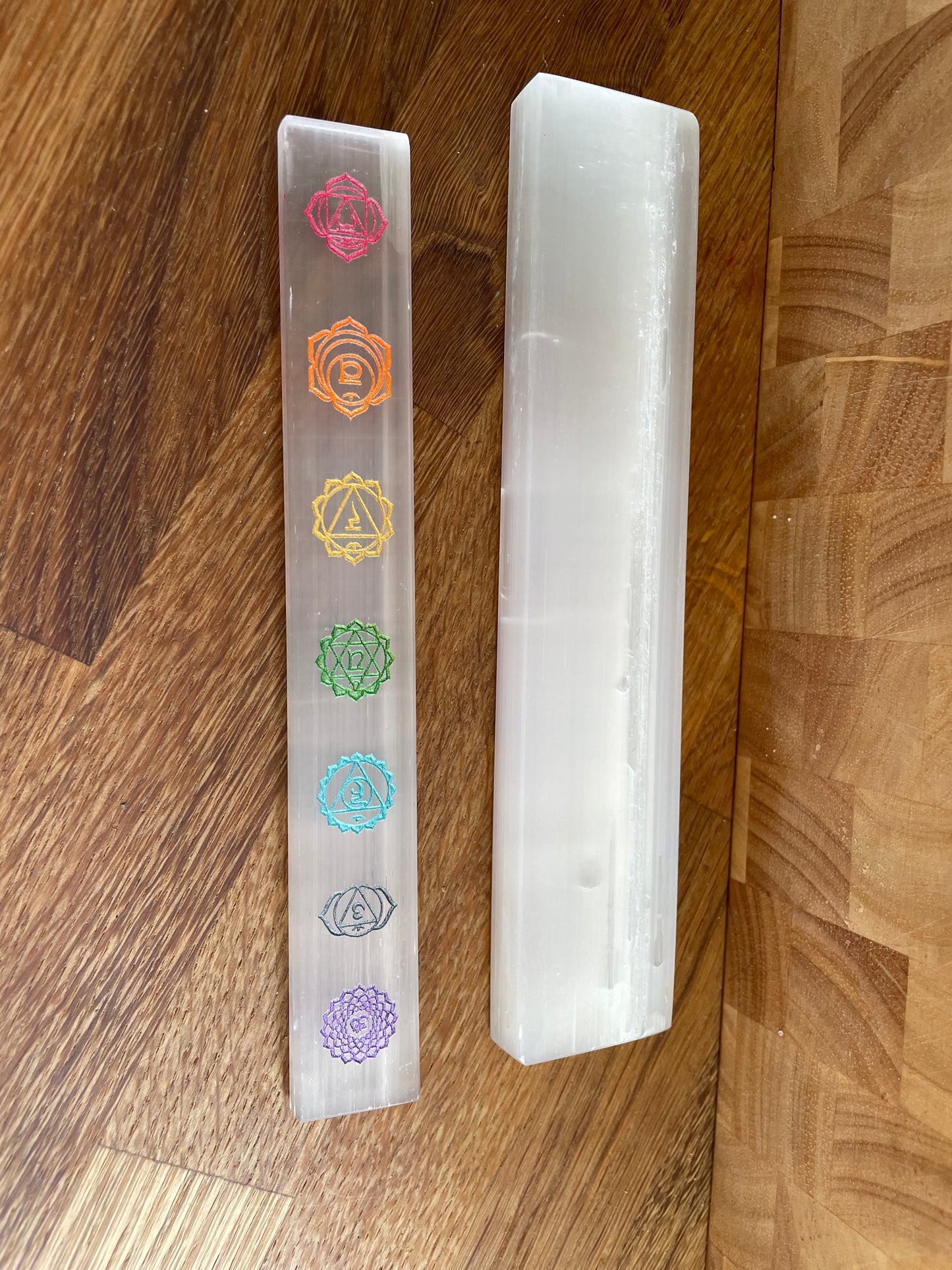 Selenite ruler