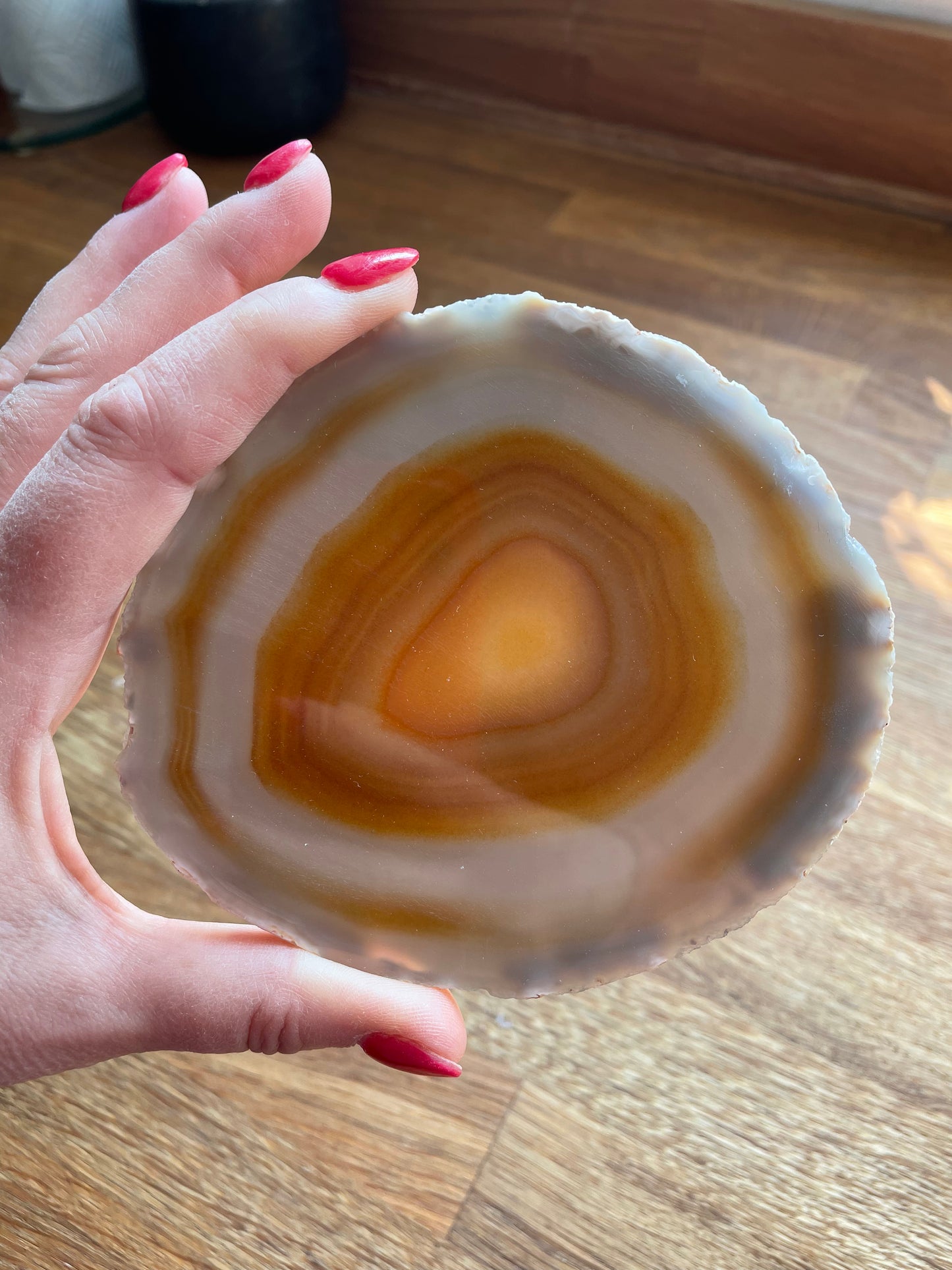 Agate slice