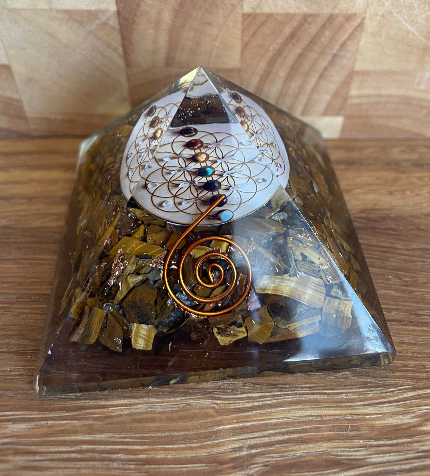 Orgonite pyramid