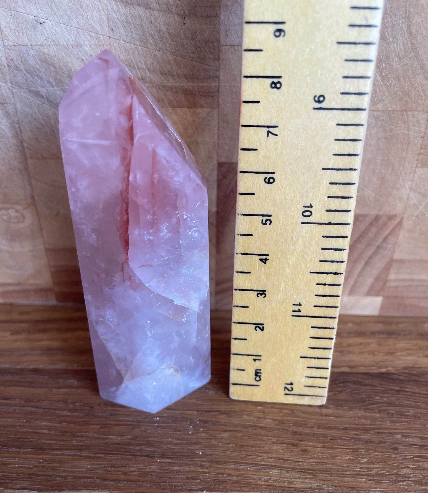 Fire / hematoid quartz point