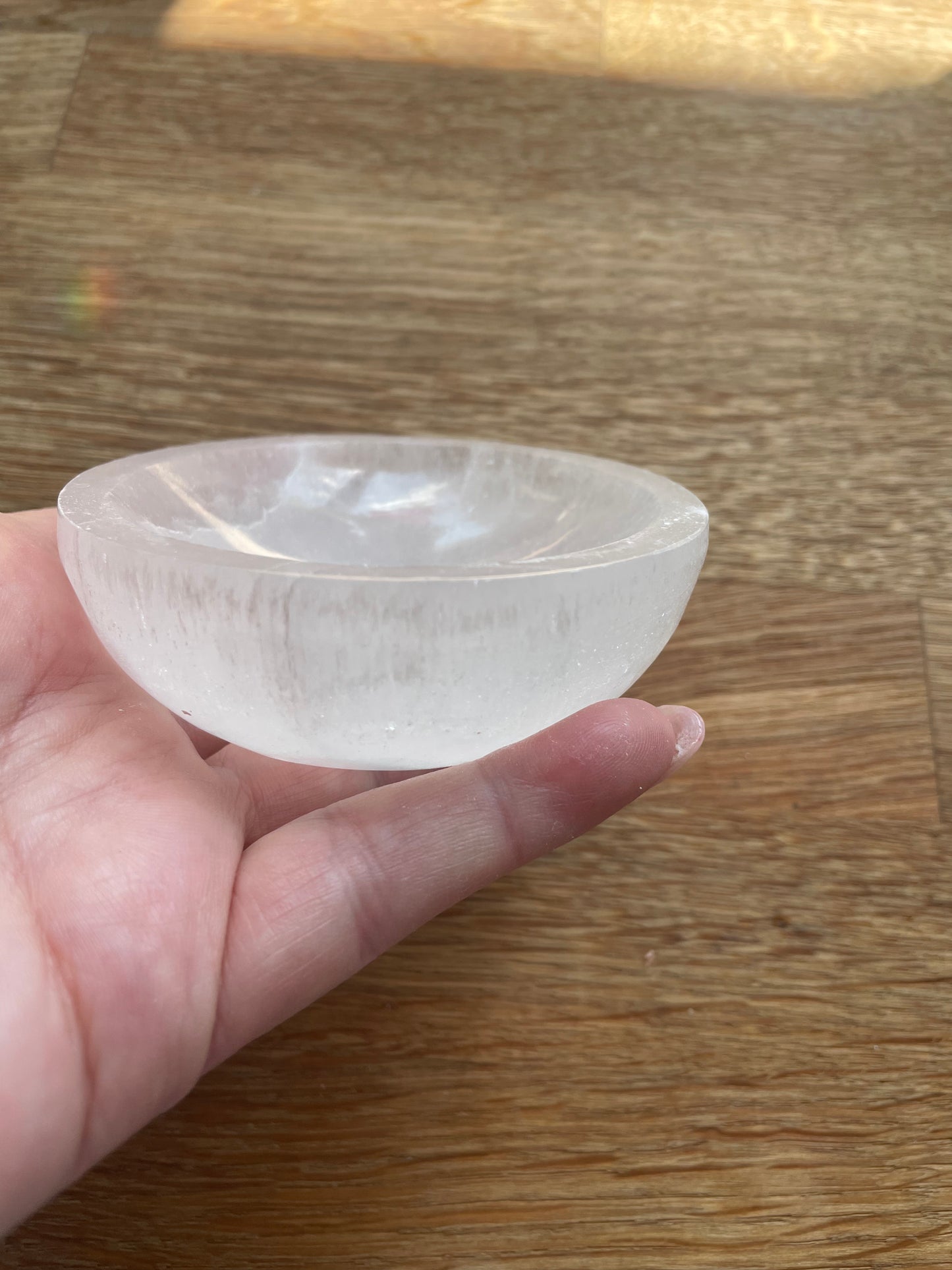 Selenite bowl