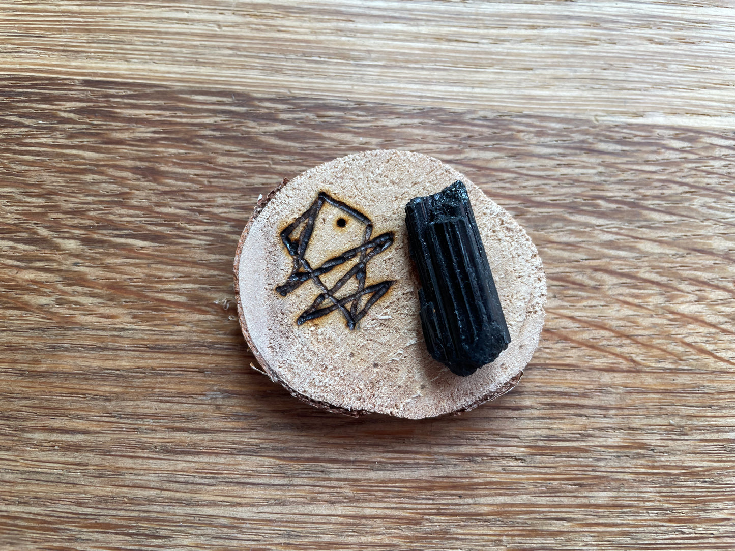 Sigil and crystal talisman