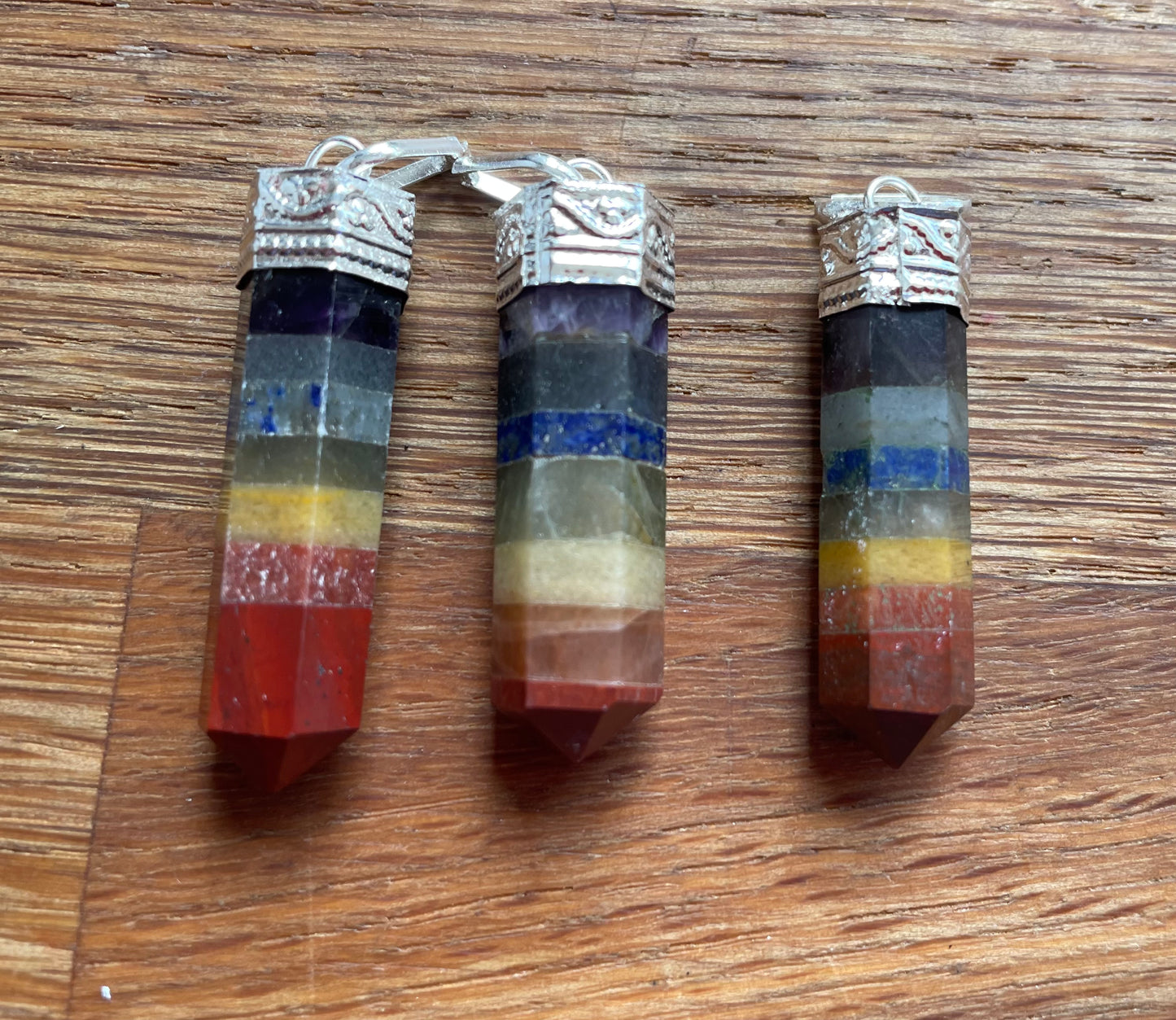 Chakra layer pendant