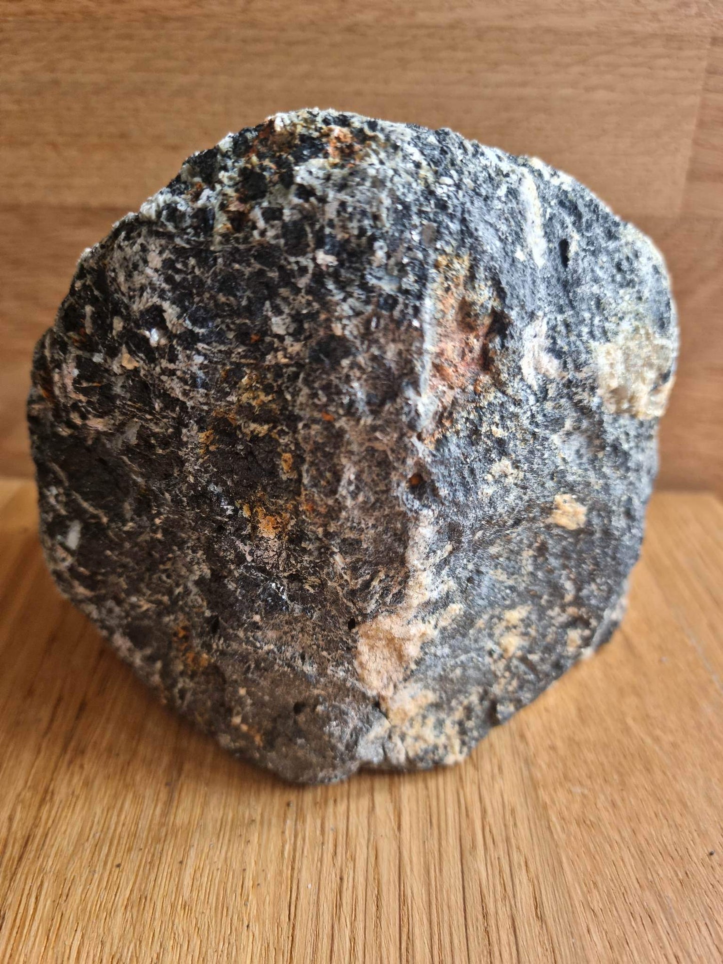 Natural black tourmaline chunk