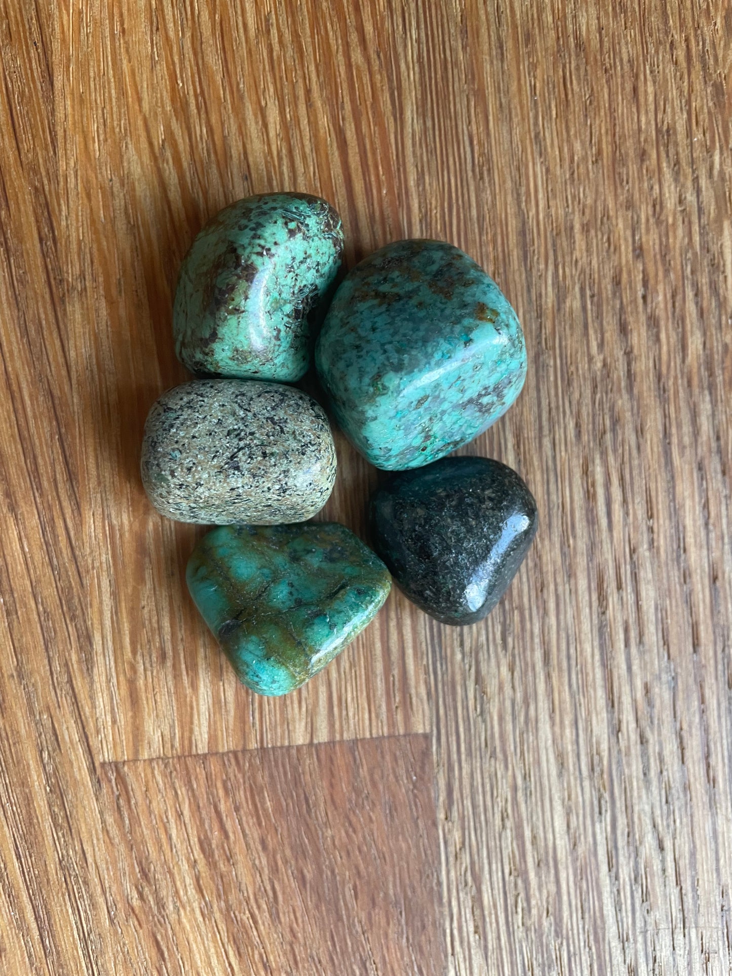 Turquoise tumble stone