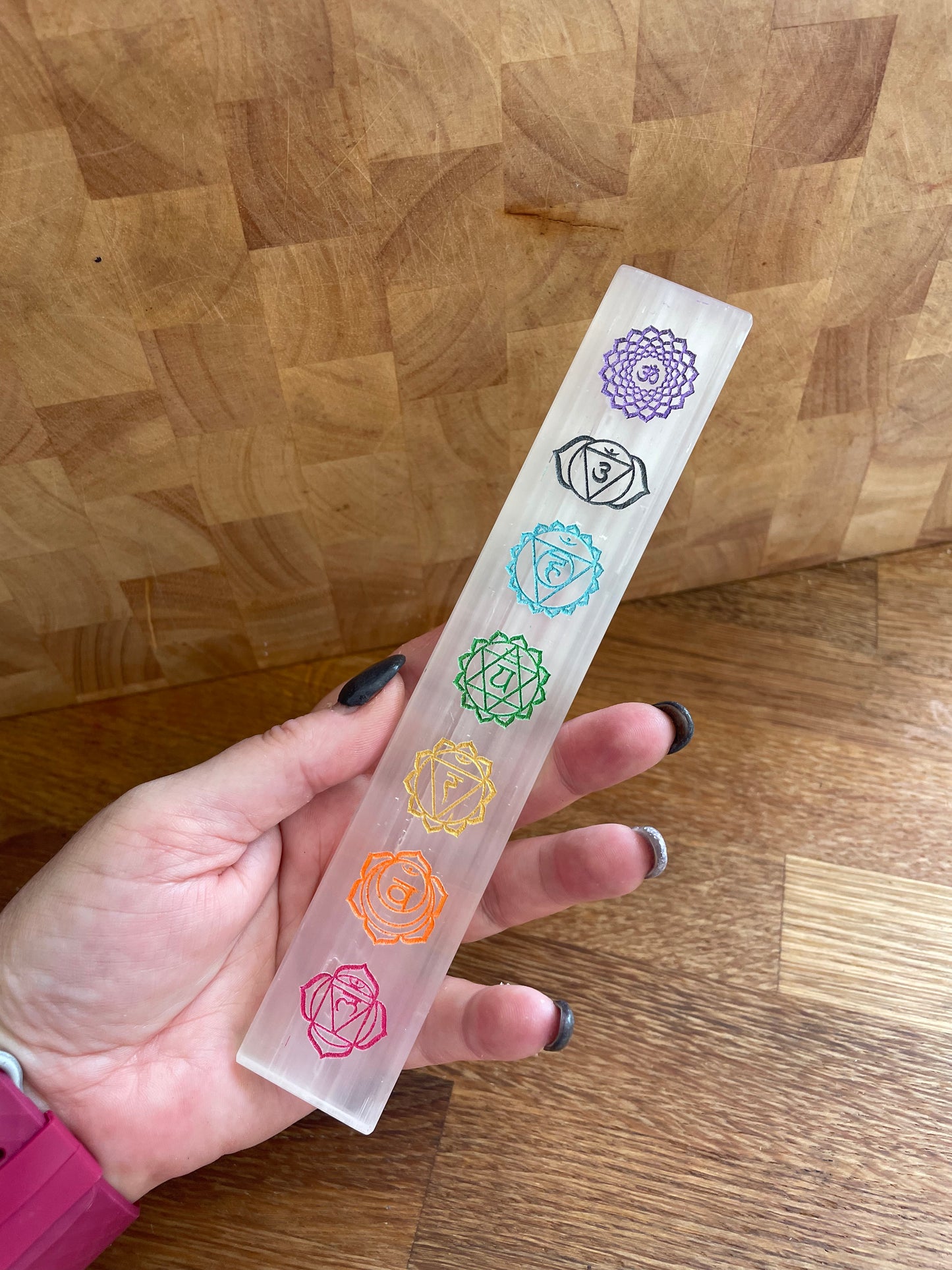 Selenite ruler