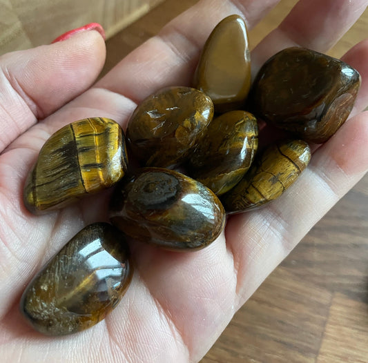 Tiger jasper tumble stone