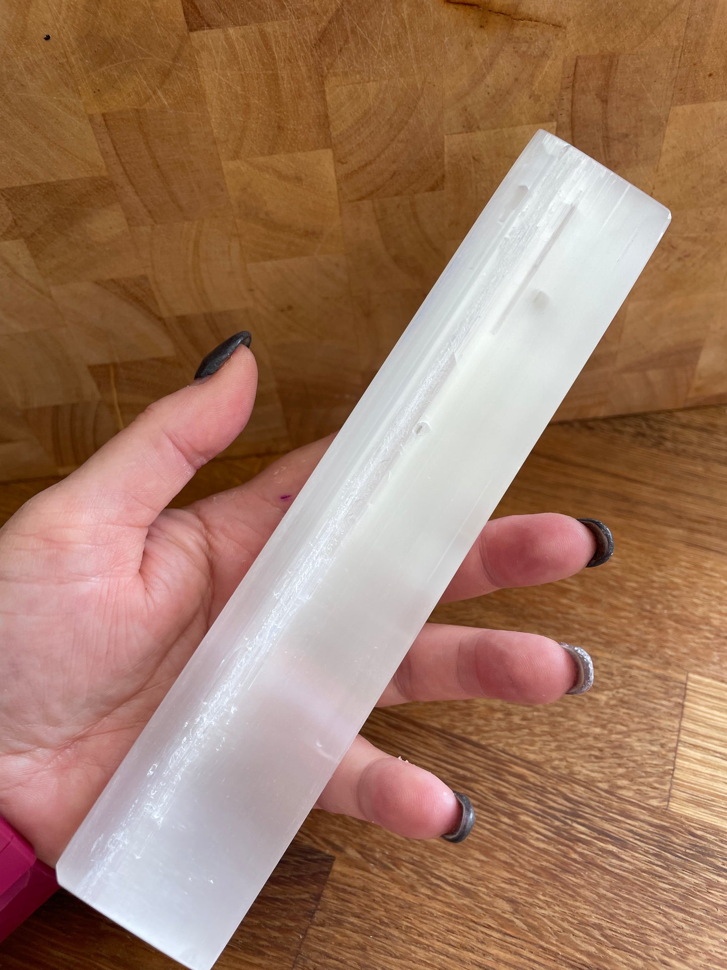 Selenite ruler