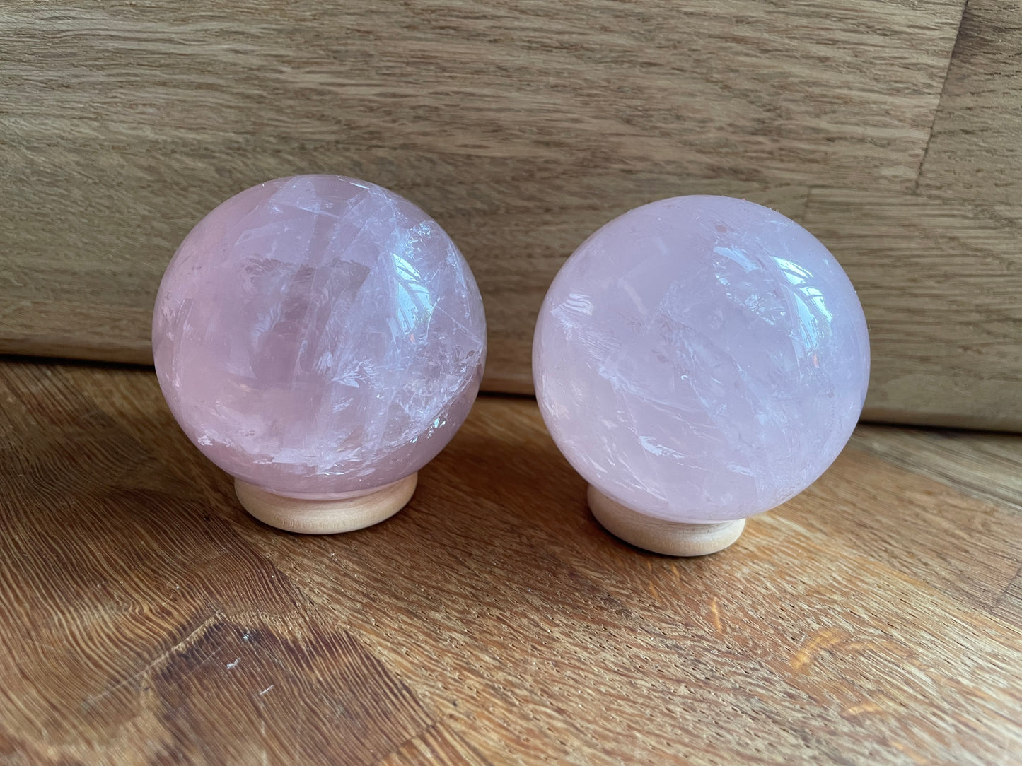 Rose quartz sphere