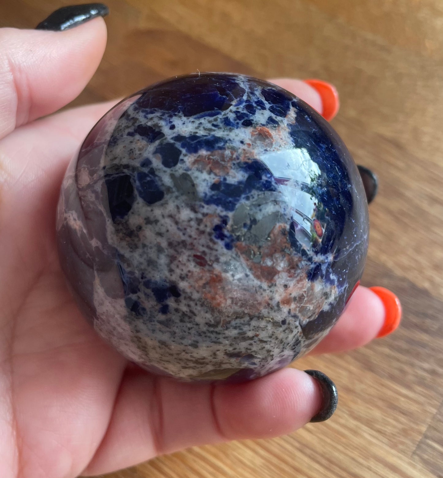 Sodalite sphere